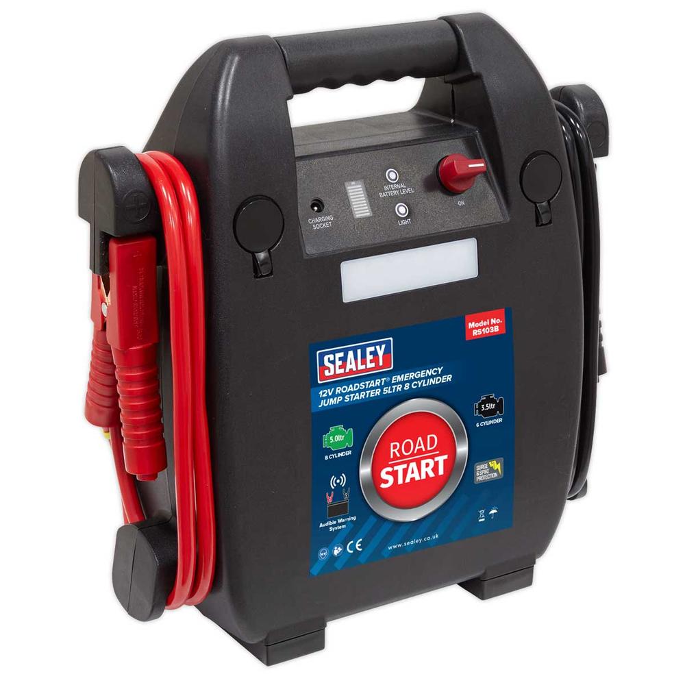 Sealey Rs B Roadstart Emergency Jump Starter V Litre Cylinder