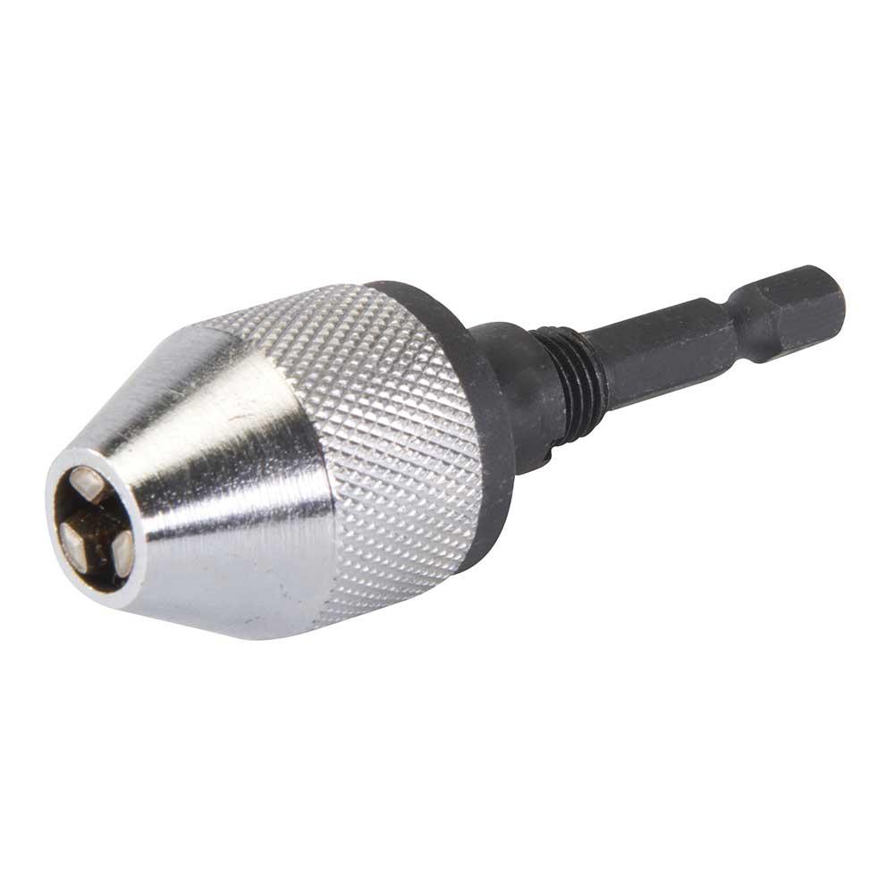 Silverline 325635 Keyless Drill Chuck 6 35mm Hex Shank Capacity 1mm To