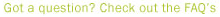 Customer FAQ