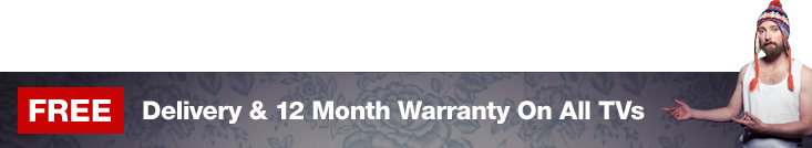Free Delivery & 12 Month Warranty