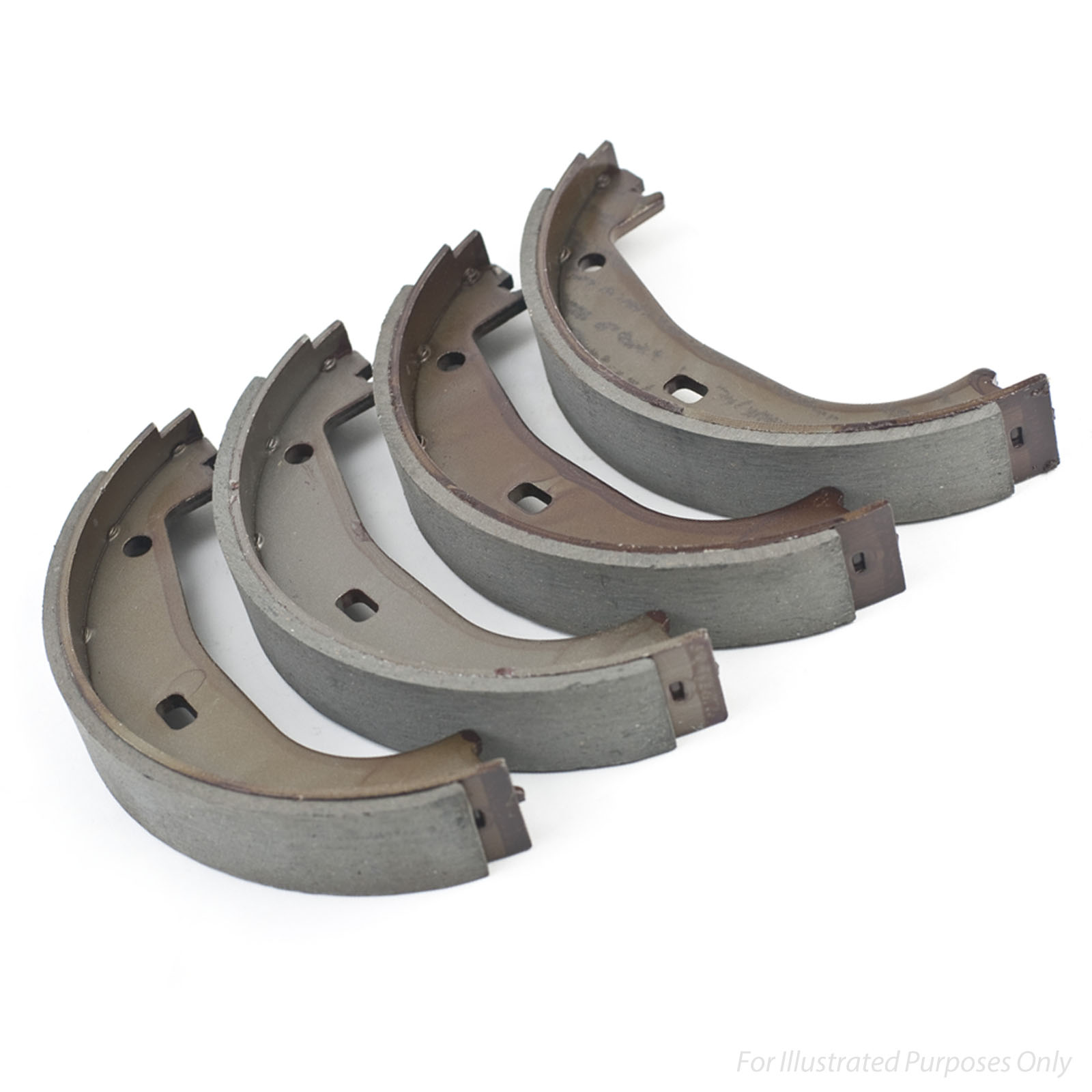 LCSZTLU Rear Parking Brake Shoe Set For Jeep For Grand Cherokee 1999-2004
