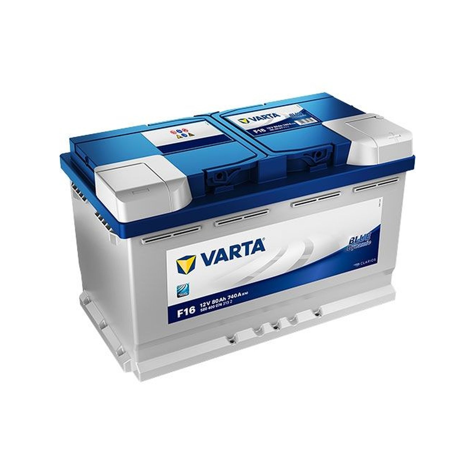 Battery For Audi A6 C6 3.0 Quattro Varta Blue Dynamic 12V 80Ah 