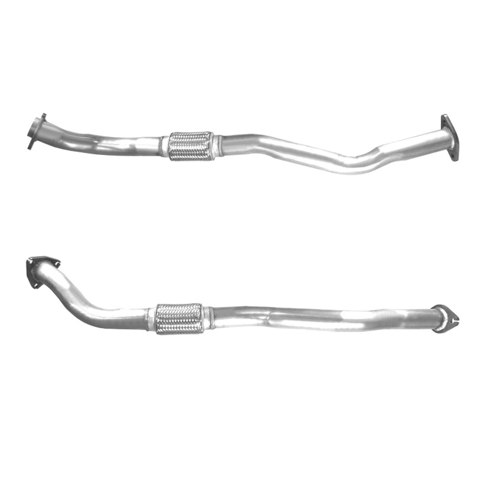 Front Exhaust Pipe – Nissan Navara D22, D40 2.5D – 2005-2010 YD25DDTi – BM Catalysts