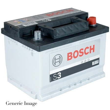 Renault Clio MK2 1.9 Bosch S3 'Black' Car Battery Type 027 Genuine 12v ...