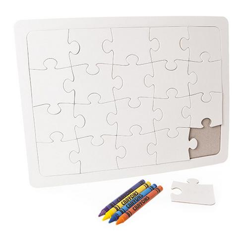 Puzzle Zum Selbermachen Vorlage Zum Ausschneiden 4 Malkreiden Ebay