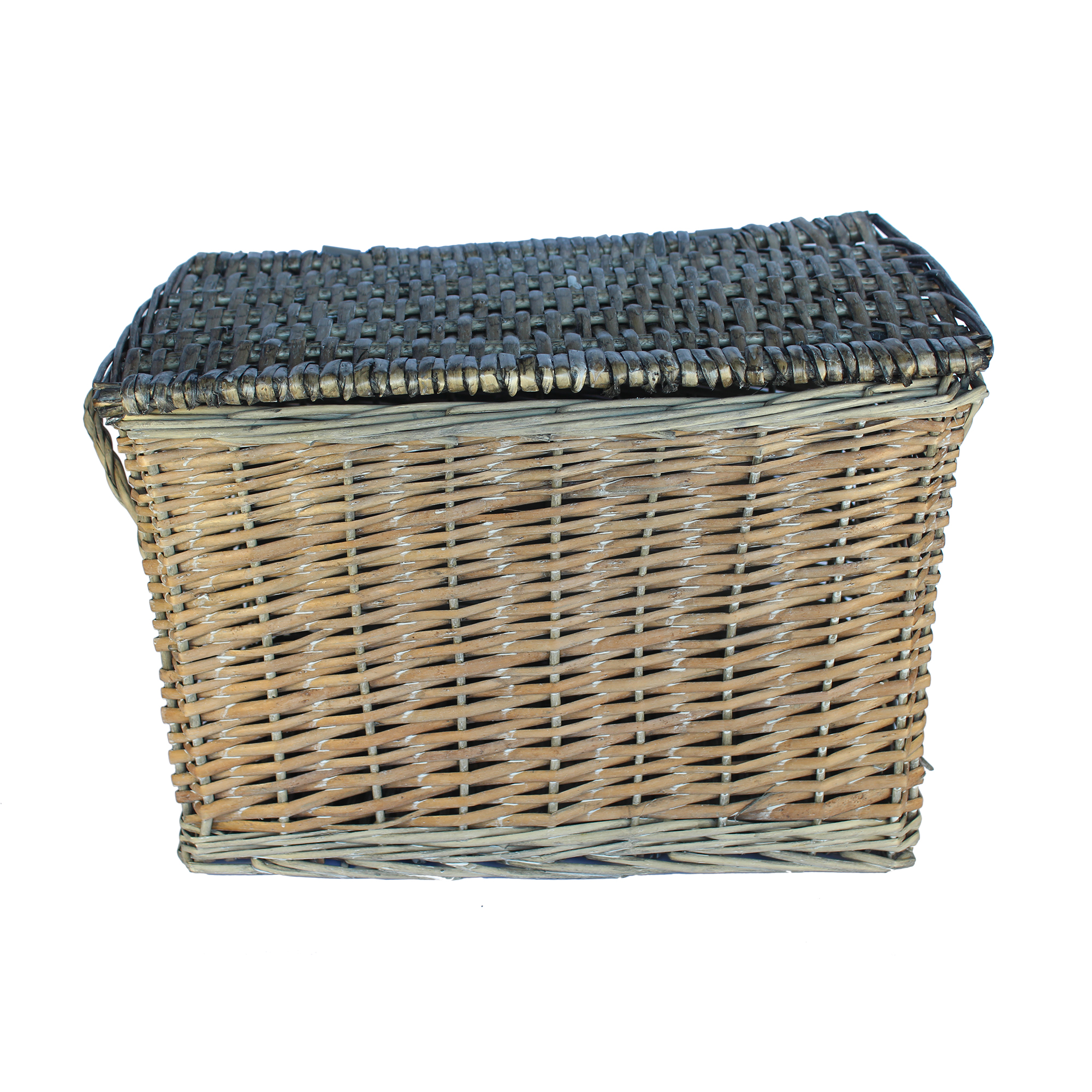 Set of 3 natural Wicker Trunks | blendboutique