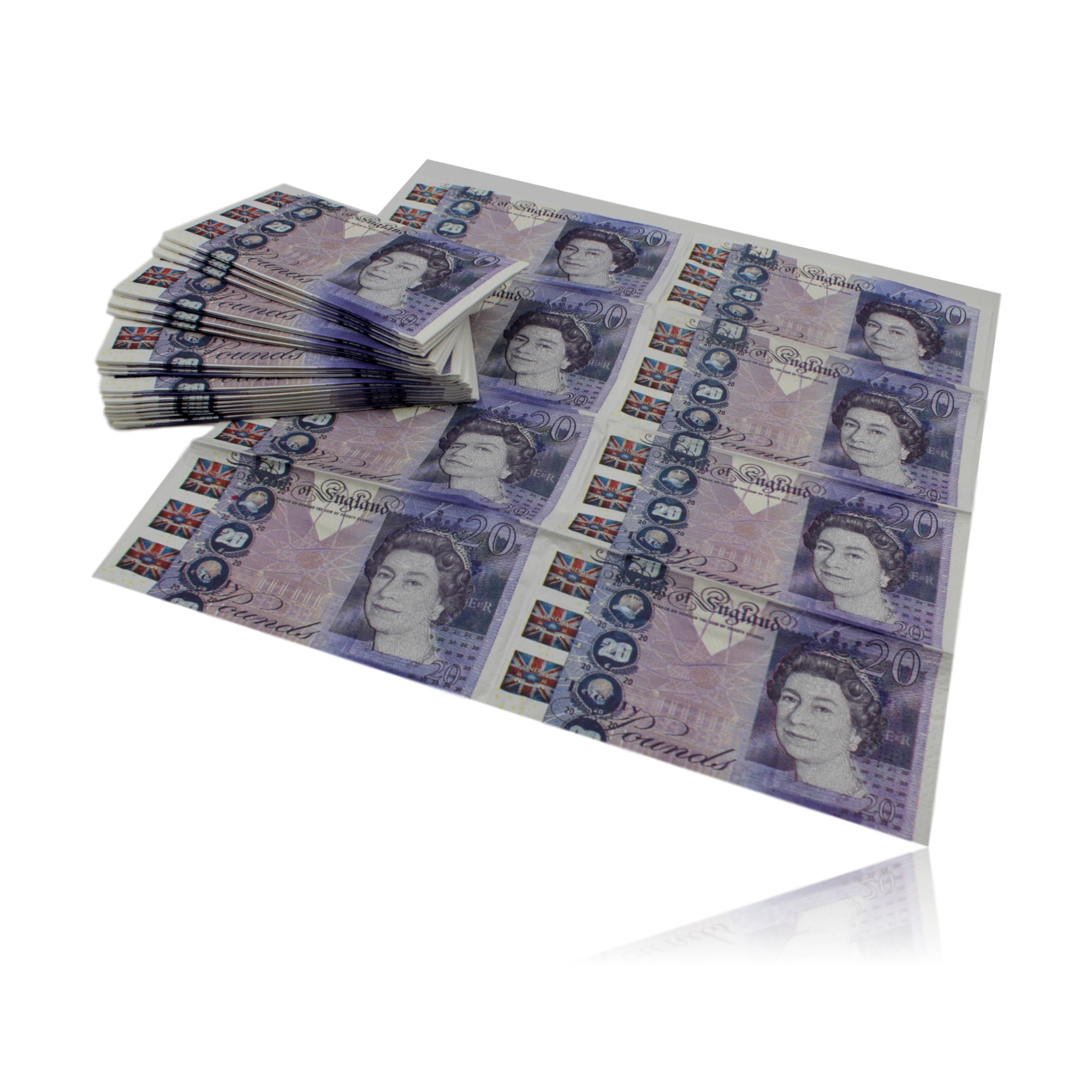 £20 Notes Money Design Paper Napkins blendboutique