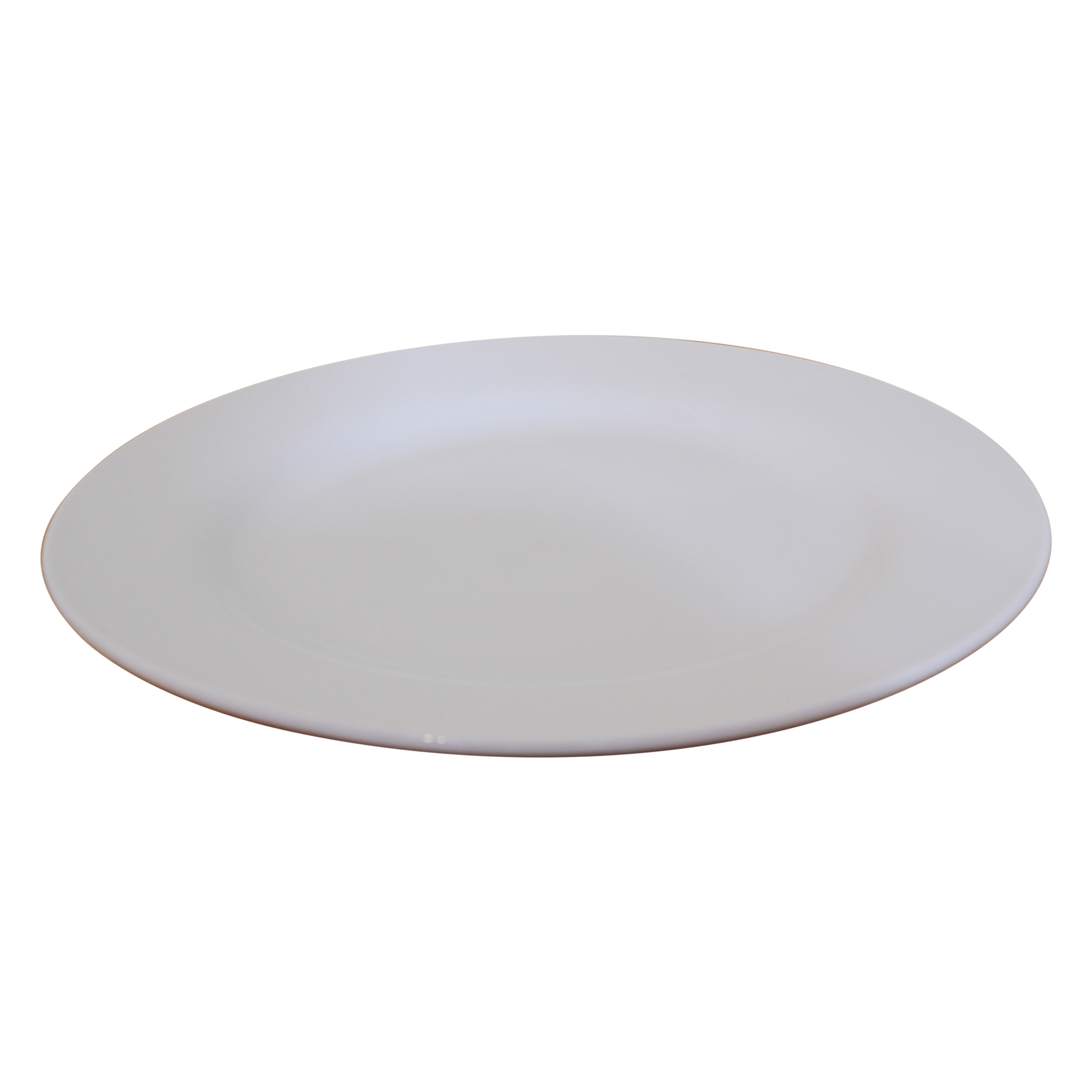 6x Plain White Porcelain Dinner Plate blendboutique
