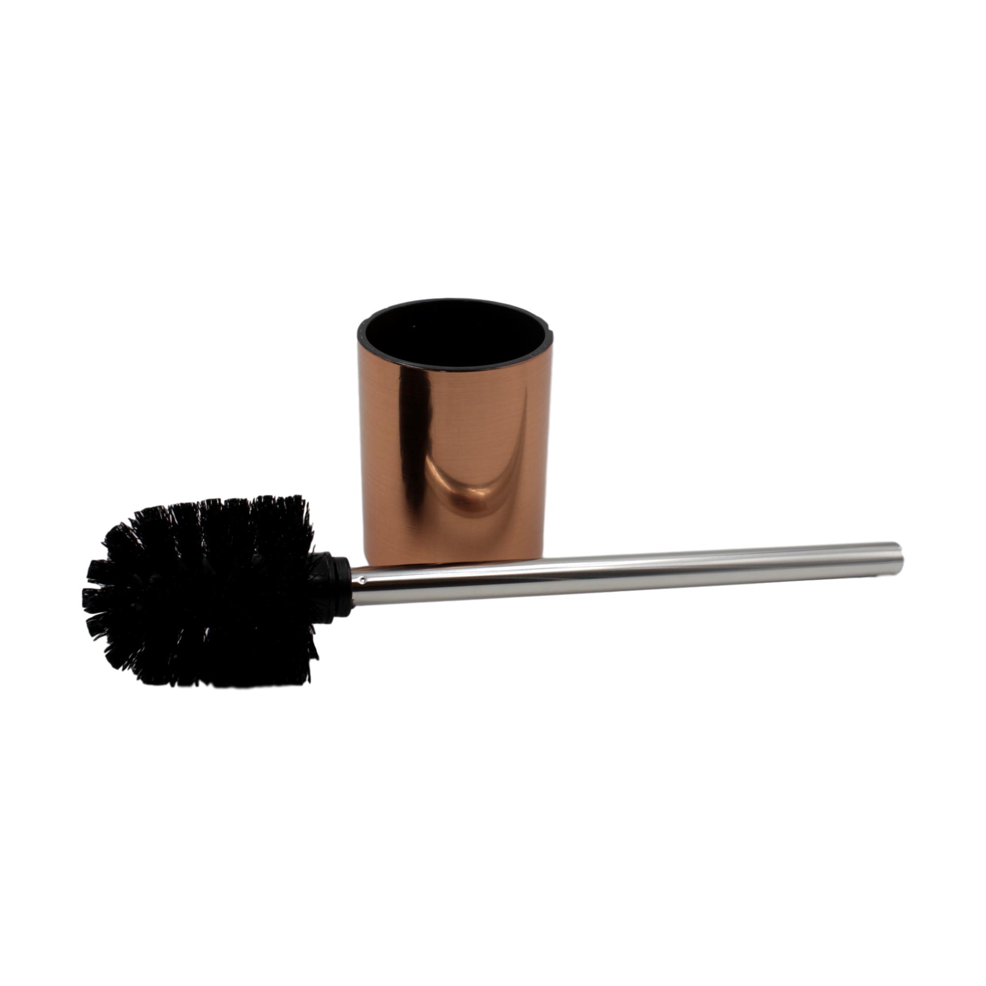 Toilet Brush Copper Coloured Metal blendboutique