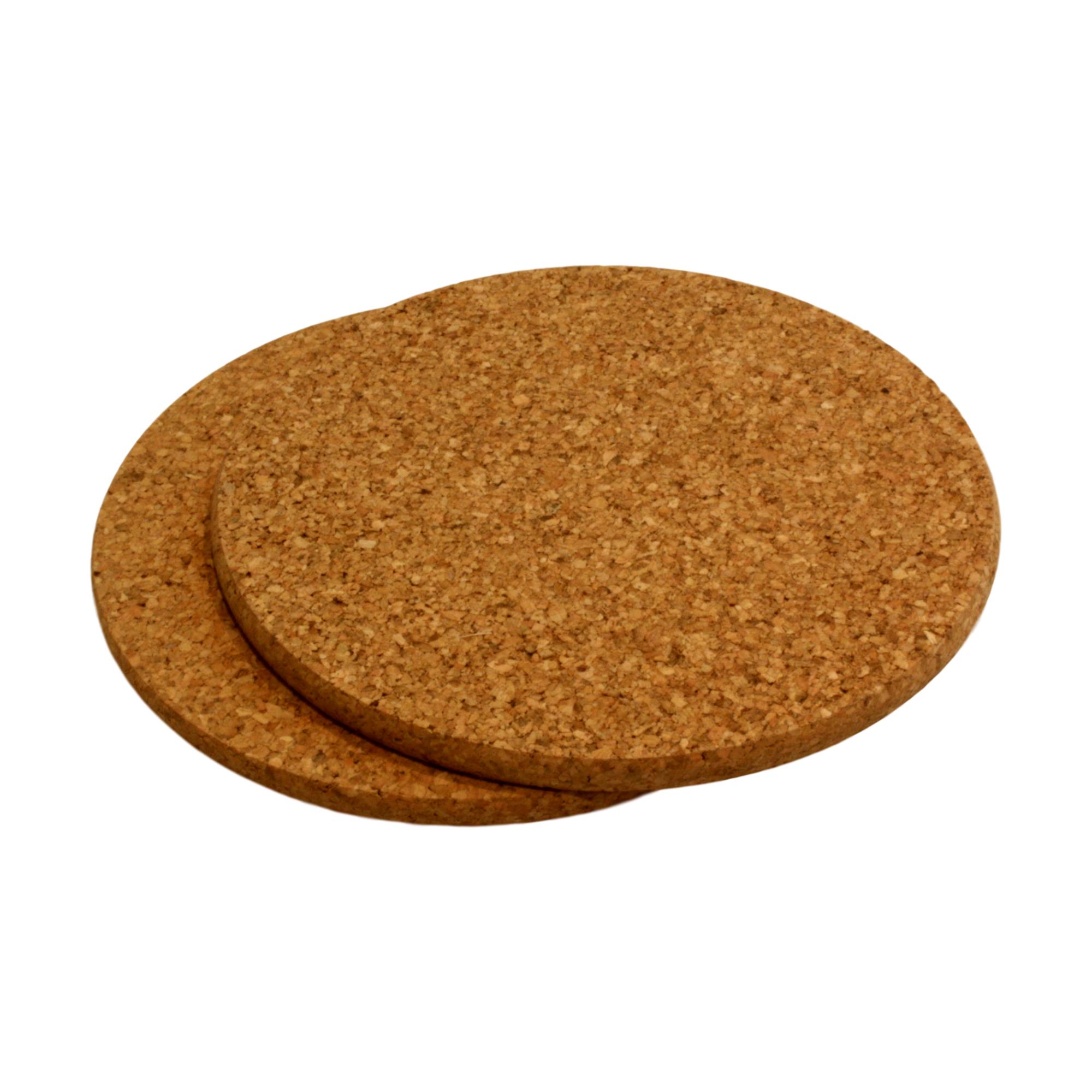 Round Cork Trivet Surface Protectors x2 blendboutique