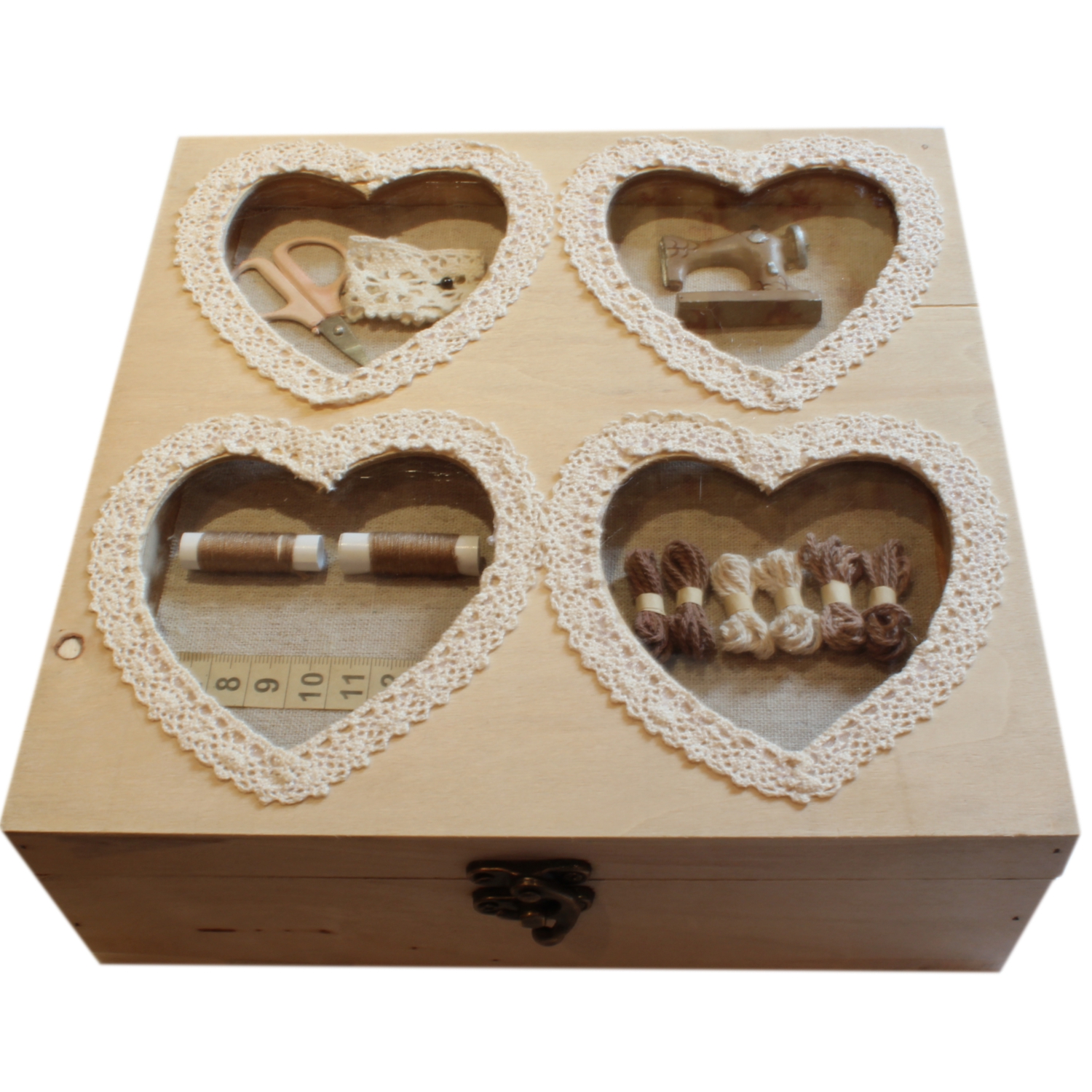 vintage shabby french chic wooden sewing box blendboutique vintage shabby french chic wooden sewing box blendboutique