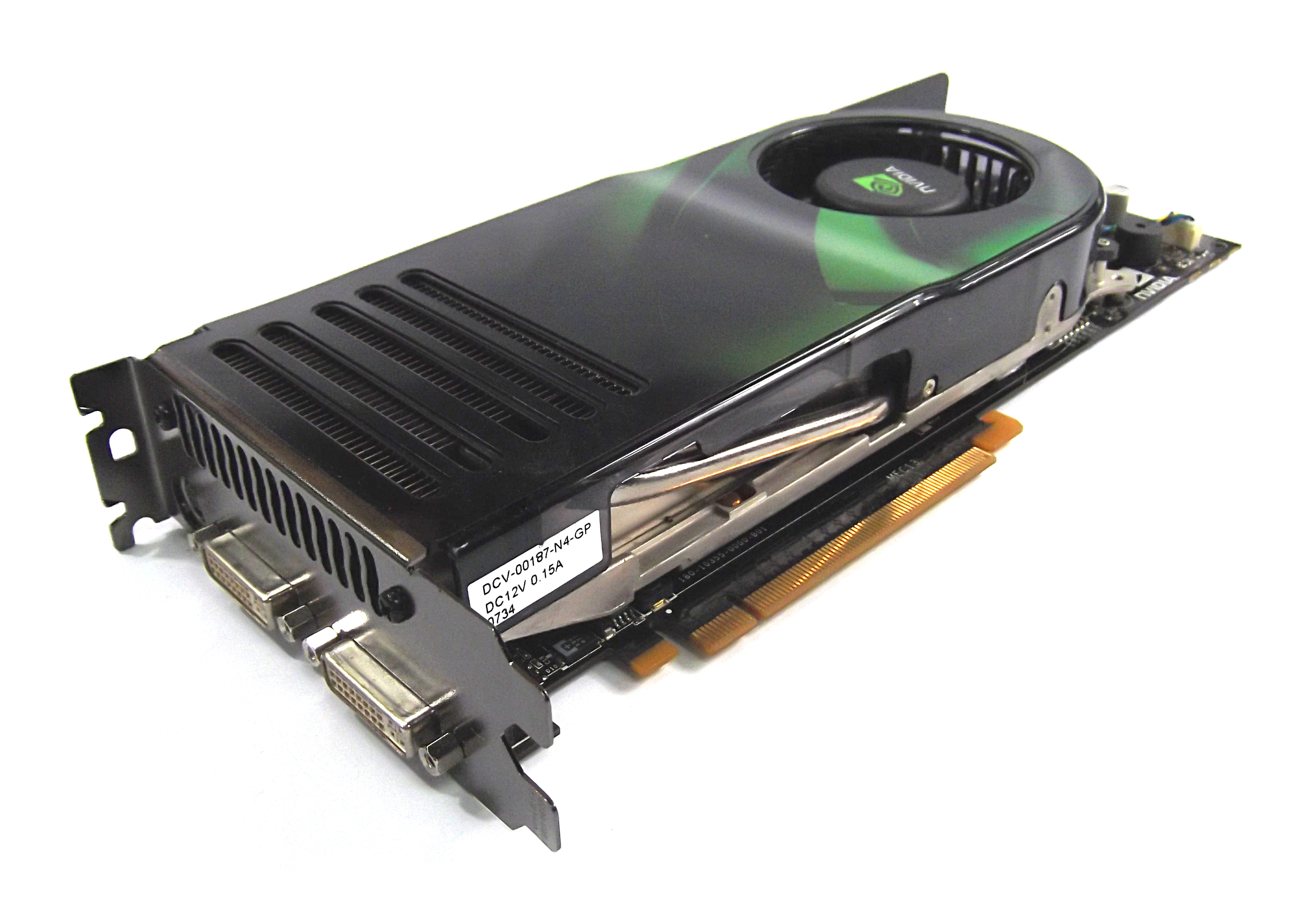 nVidia GeForce 8800GTX 768MB DDR3 DCV-00187-N4-GP Dual DVI PCIe ...