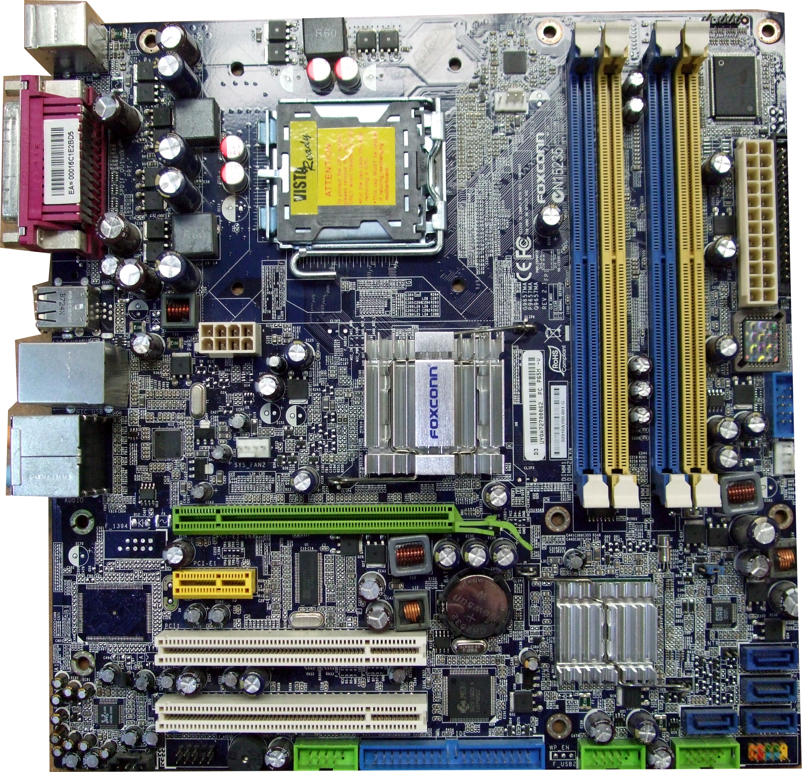 Foxconn P65M-V Socket 775 System PCIe Motherboard | eBay