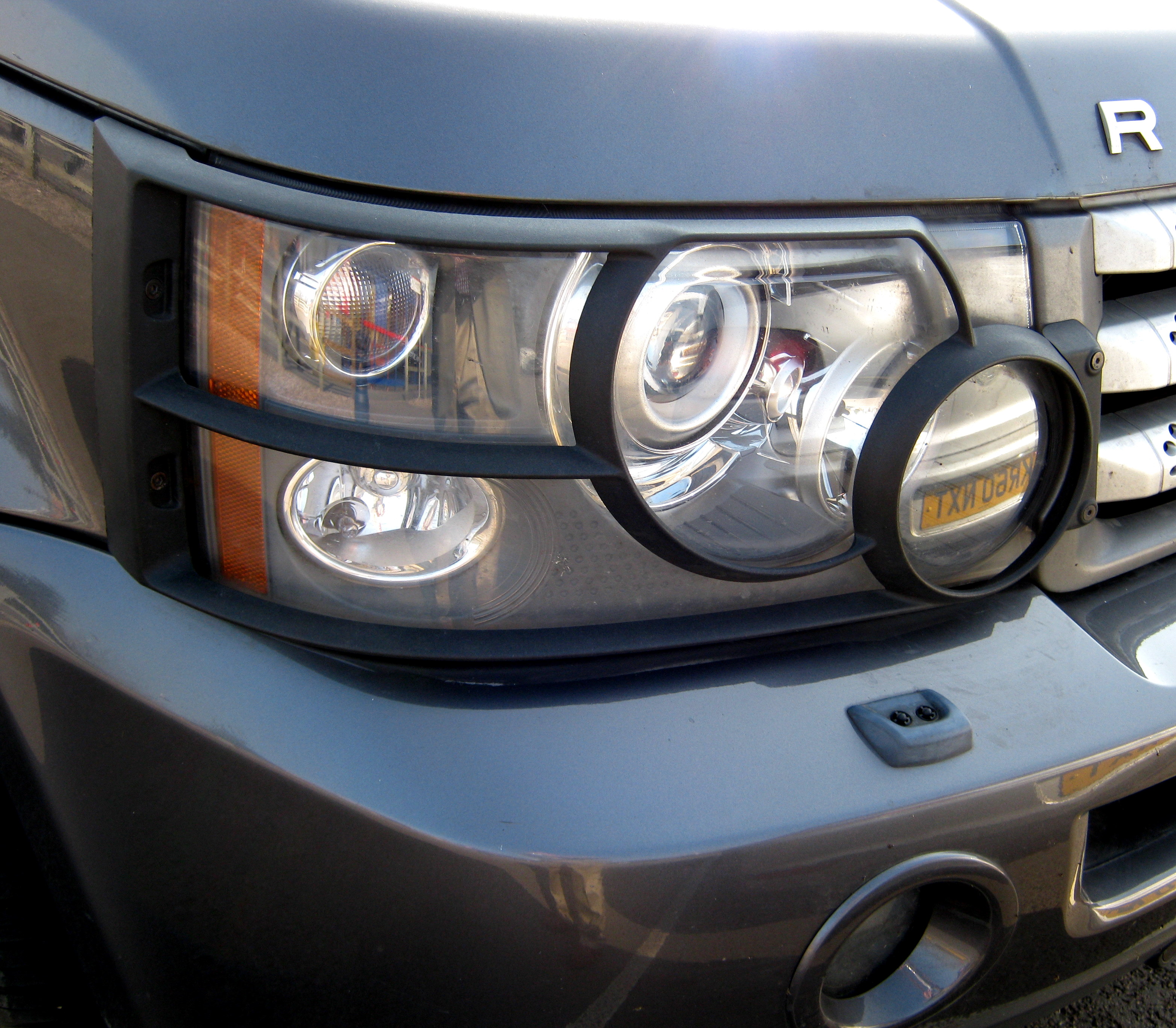 Genuine Range Rover Sport front Head light lamp Guards ...