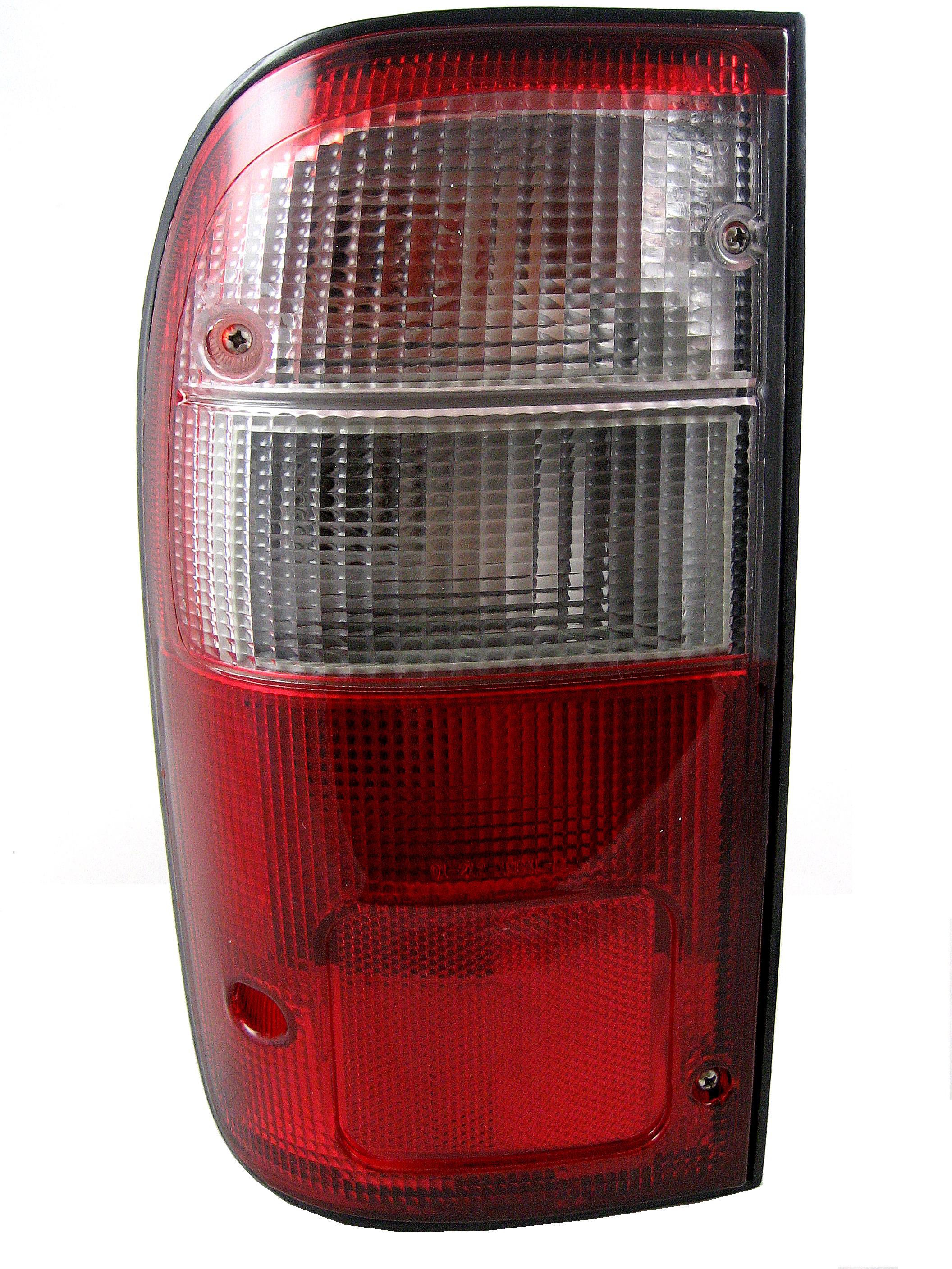 Rear tail Light lamp for Toyota Hilux Mk4 pickup lens offside right Clear//Red