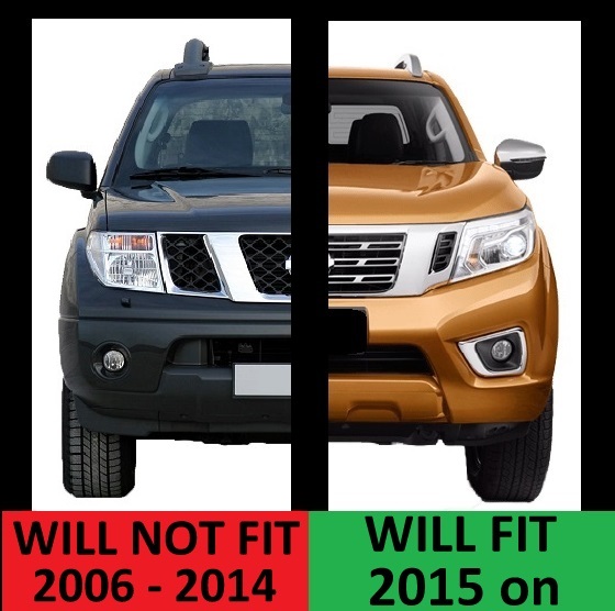 Pare choc avant plaque de protection Gris pour Nissan Navara NP300 2016 TEKNA Adventura Pickup