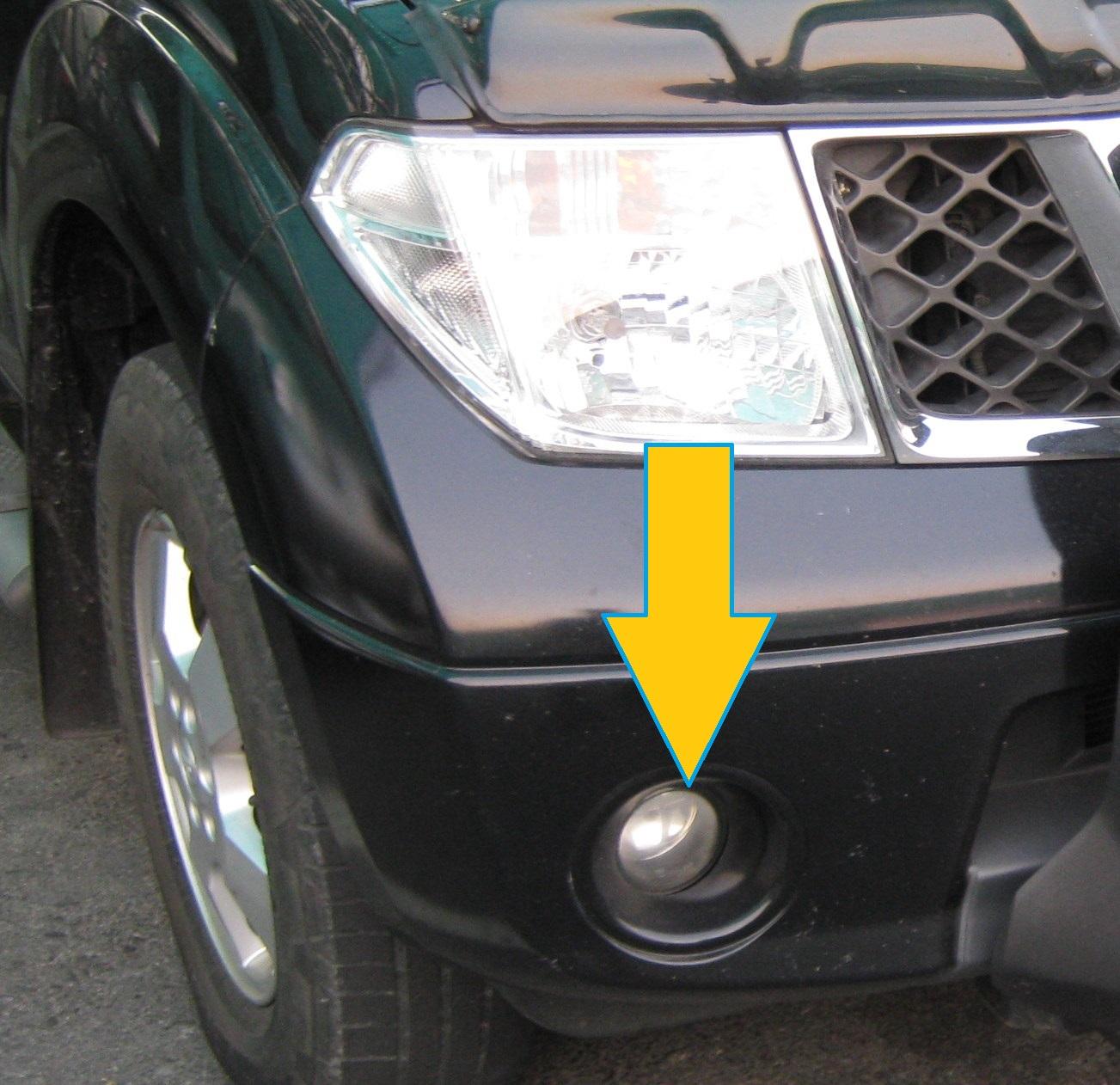 LED Front Fog & DRL Lights for Navara D40 (Pair) eBay