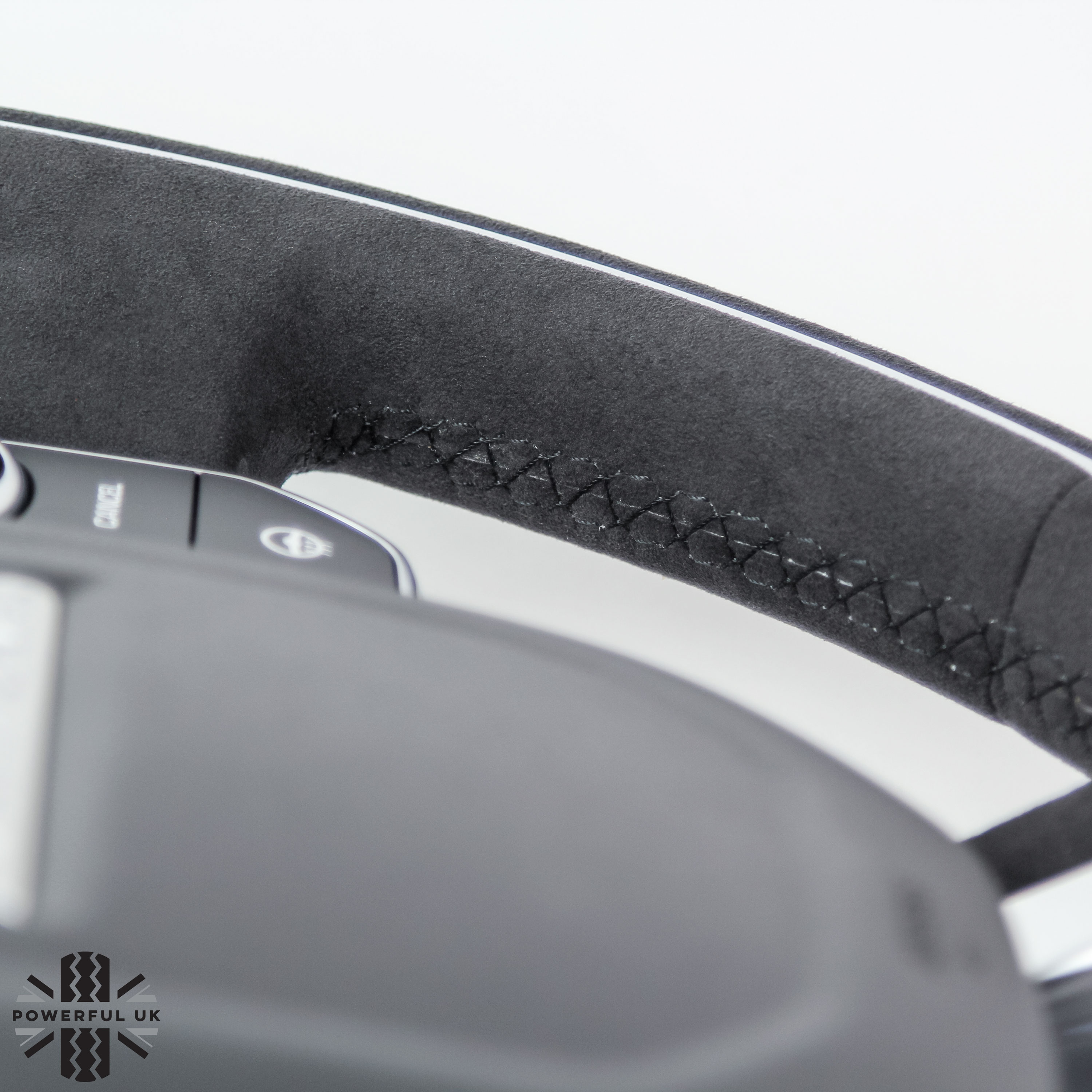 Genuine Range Rover Sport Steering wheel L494 Suedecloth Alcantara HST