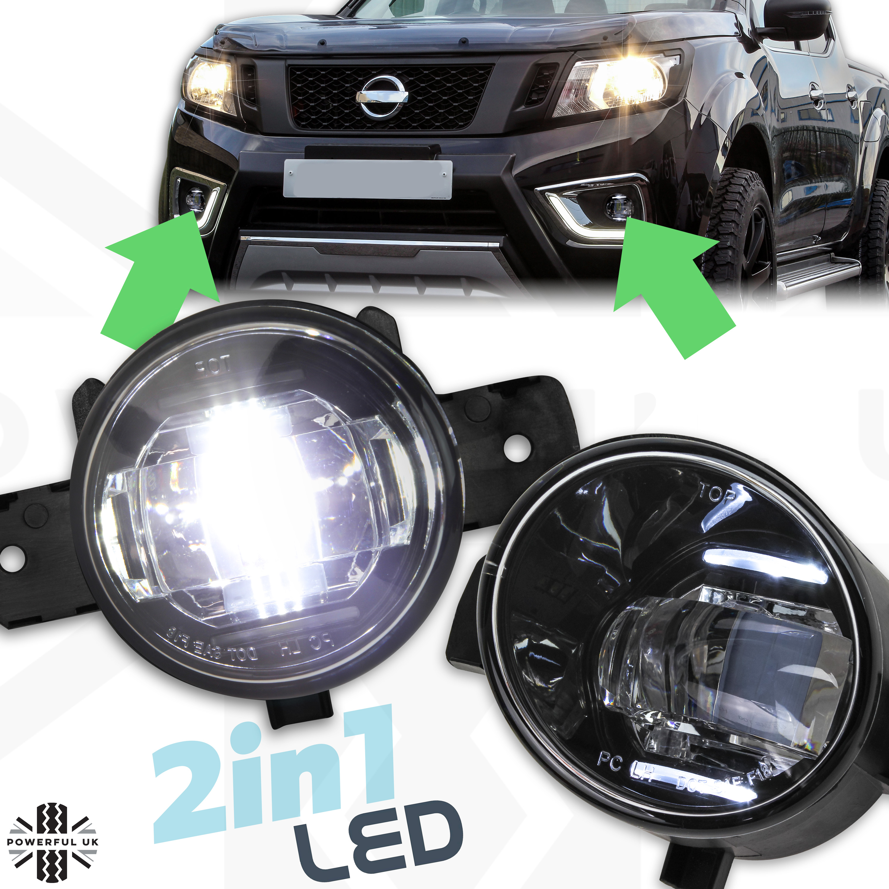 Fr fog lamp nissan