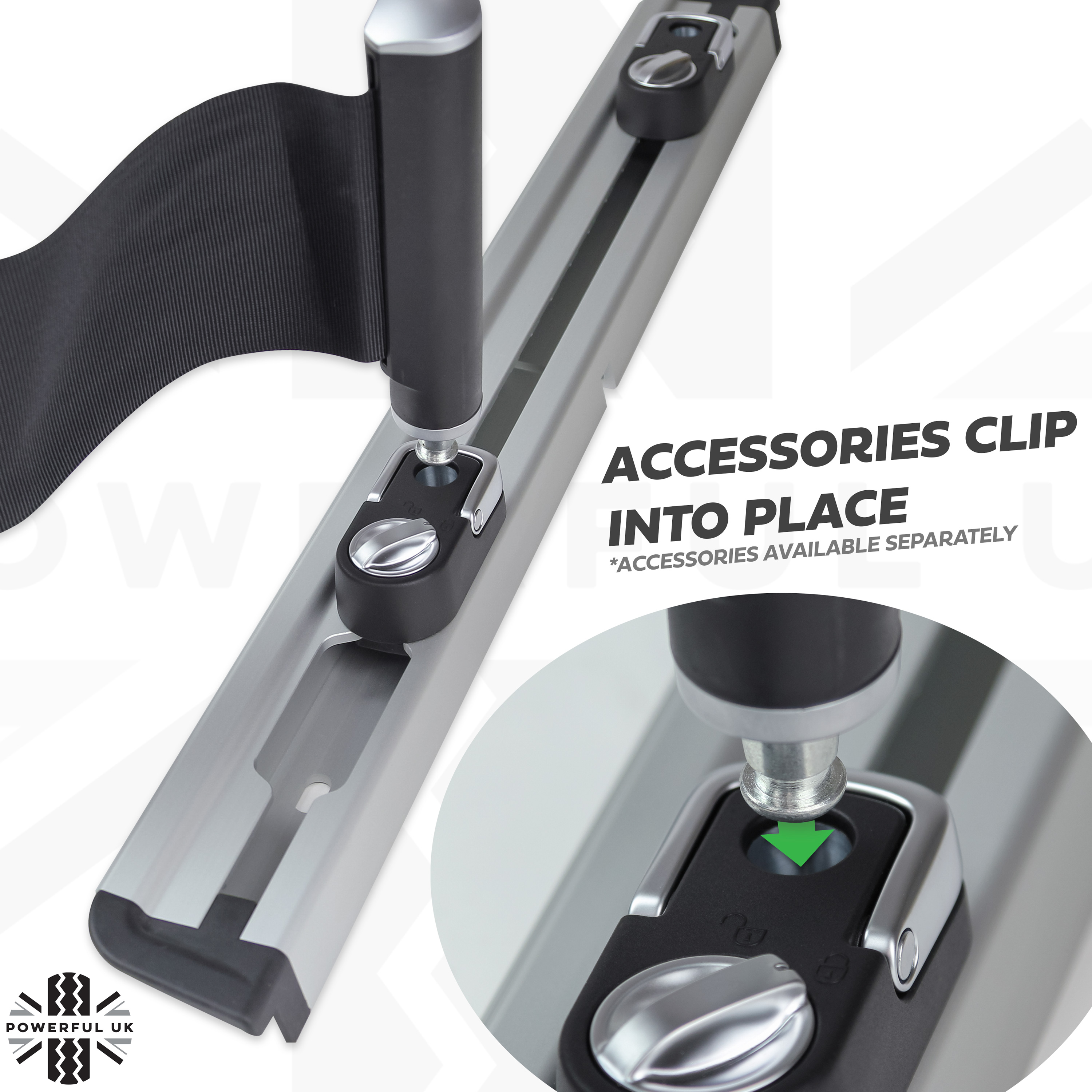 Genuine Range Rover Evoque Loadspace Luggage Rails VPLVS0102 L538 Boot