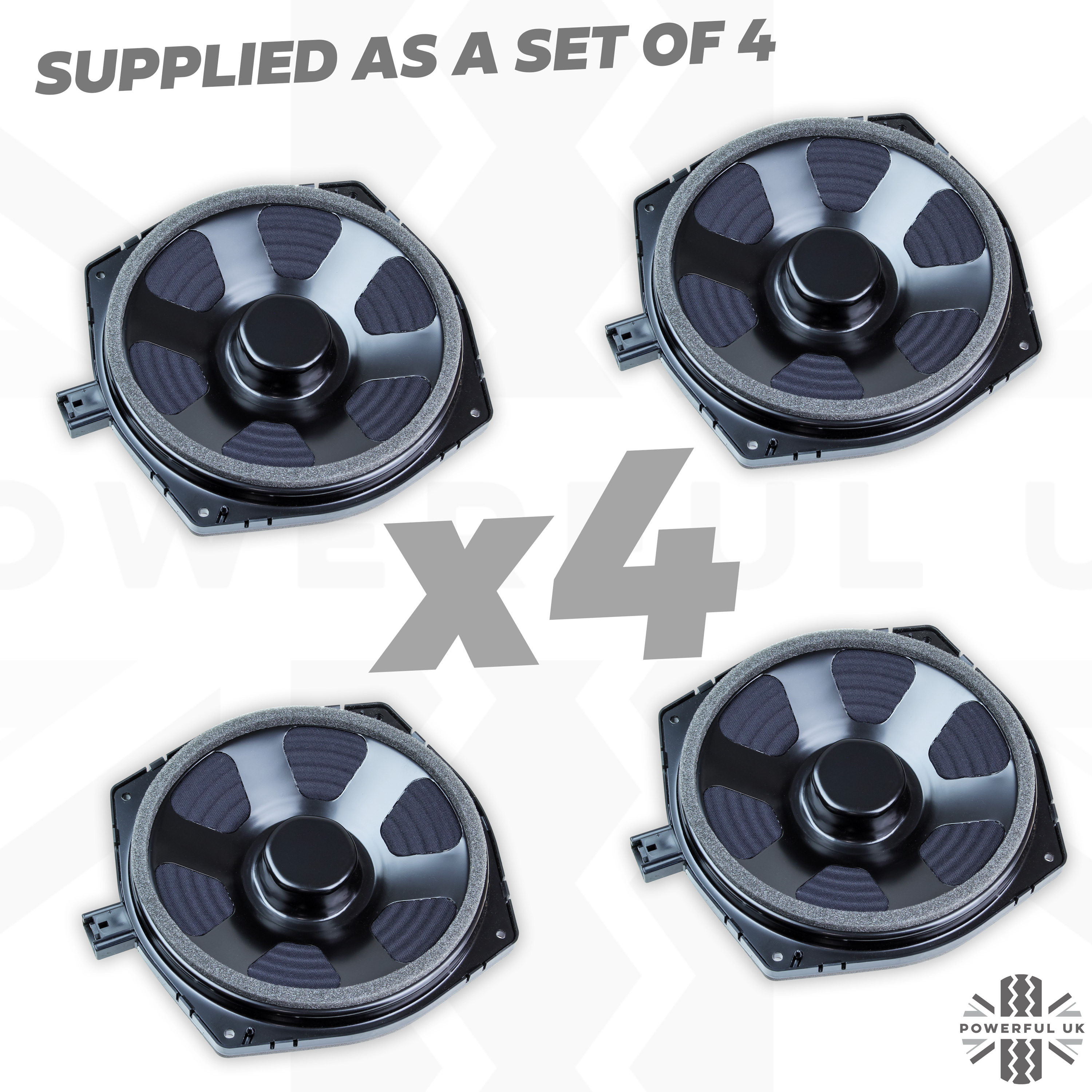 Door Speaker Upgrade Set x4 Premium Audio for L494 Sport LR078623 Sound