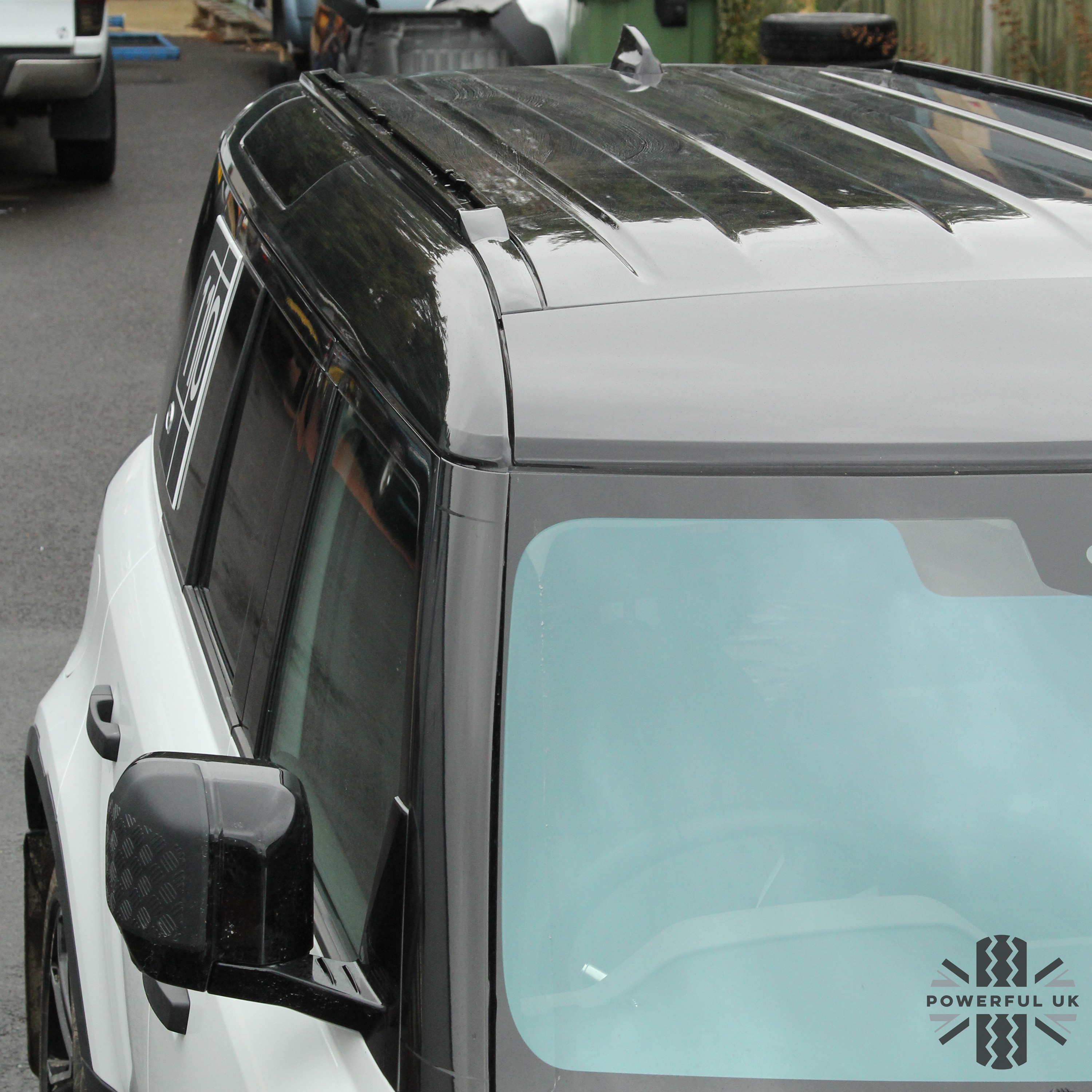 Roof rails Black Land Rover New Defender 110 2020 Genuine VPLER0177