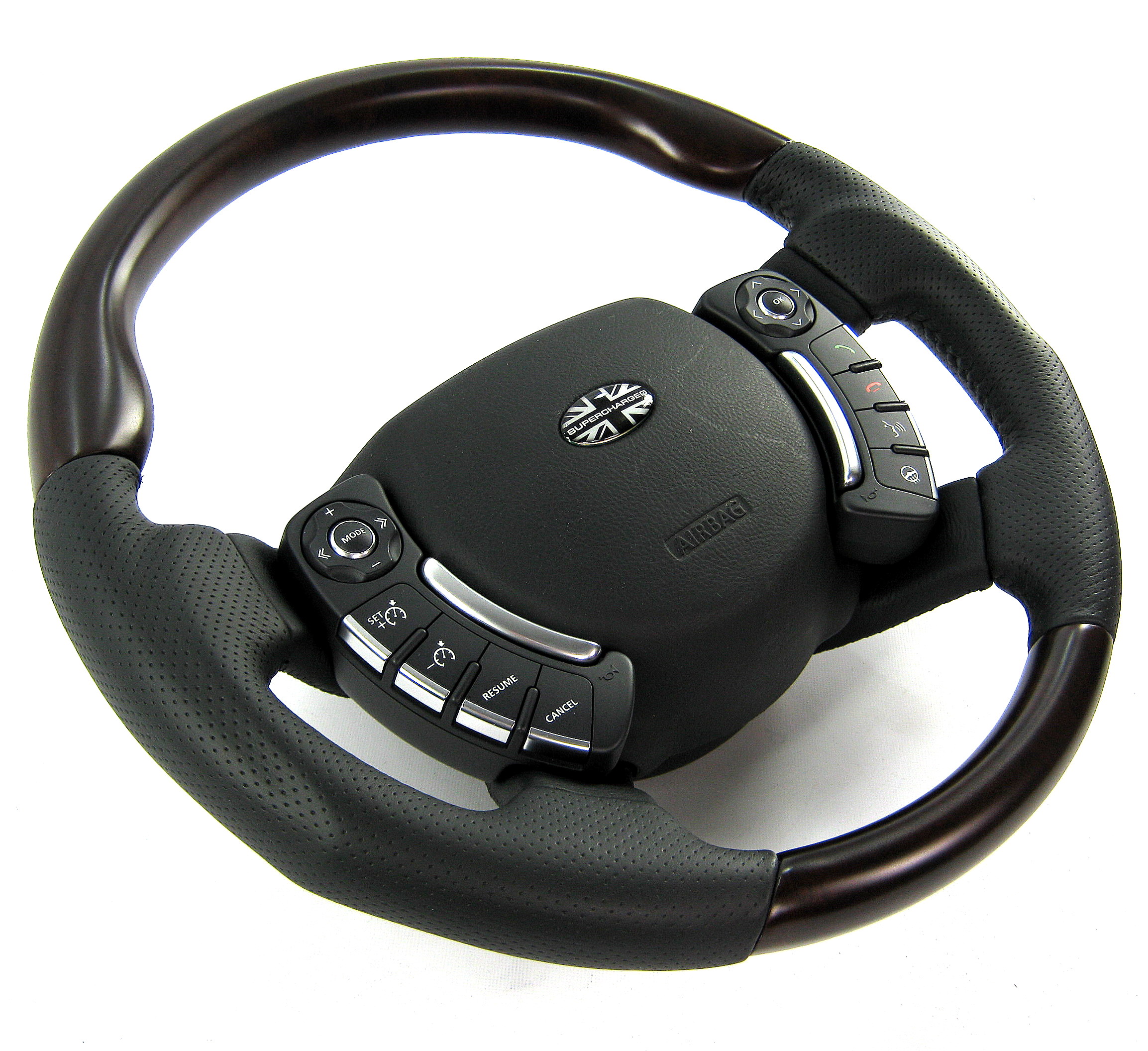 Walnut wood+Leather sport steering wheel Range Rover L322 200211 Autobiography eBay Walnut wood+Leather sport steering wheel Range Rover L322 200211 Autobiography eBay