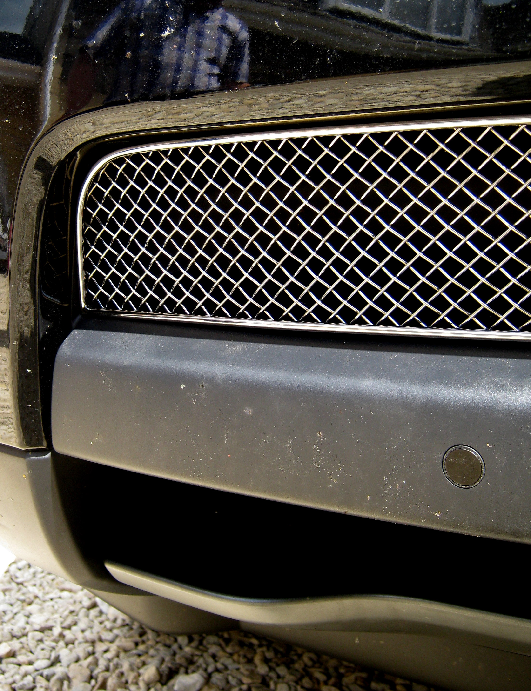 Chrome front bumper MESH GRILLE for Range Rover Sport 20102013 new accessories eBay