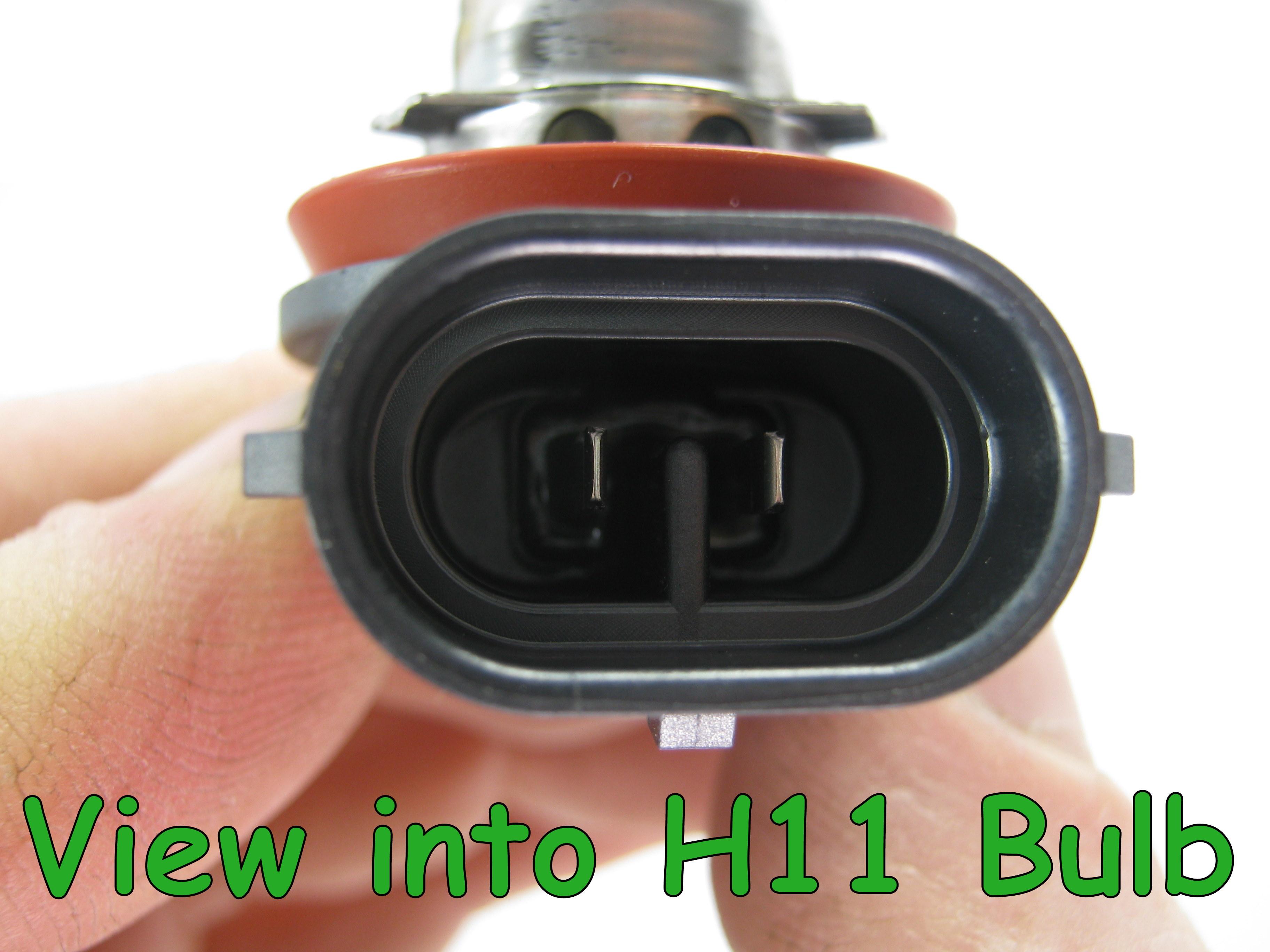 H11 bulb connector plug socket fog lamp head light new loom 711 audi vw ...