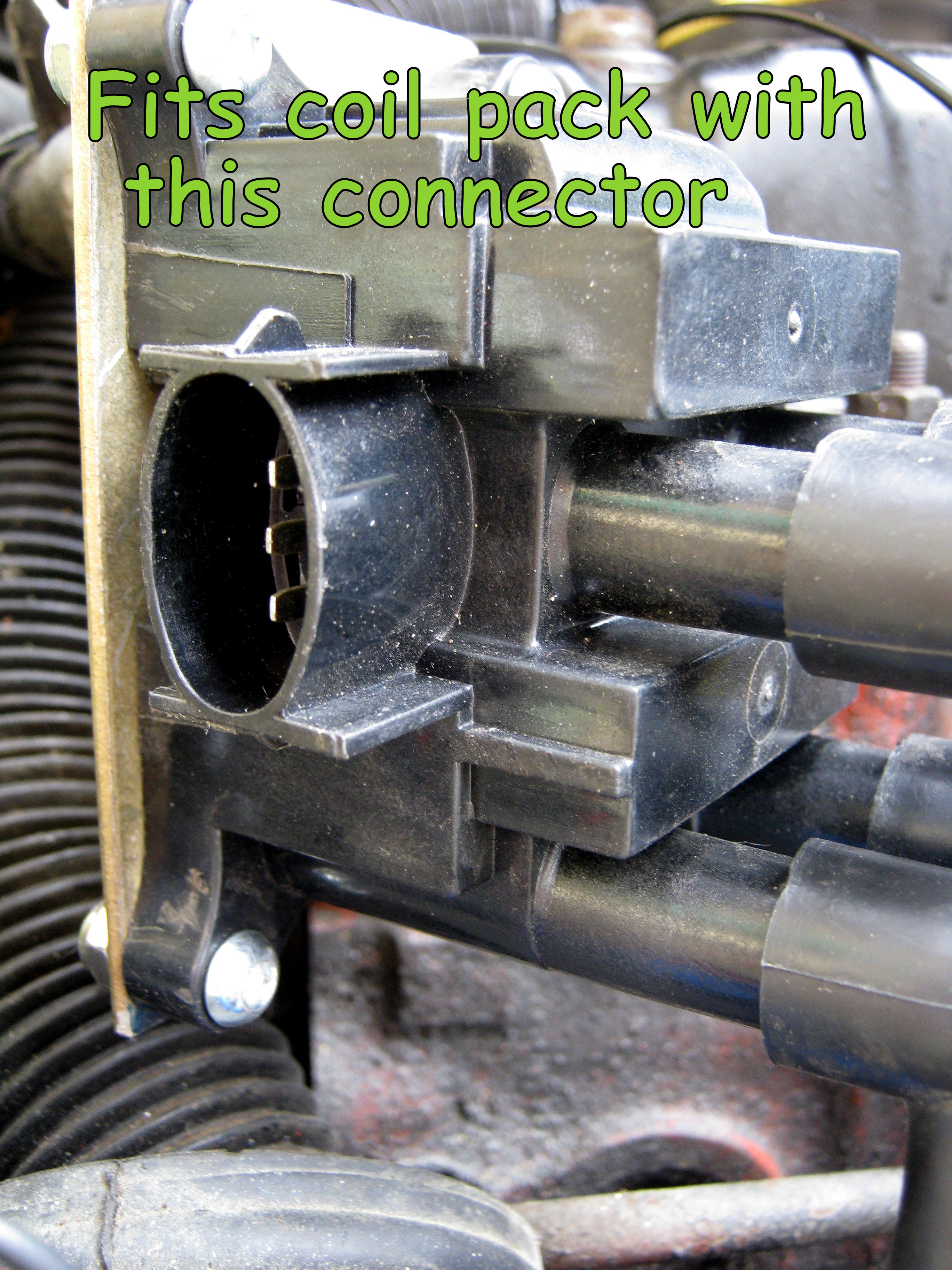 Ford EDIS coil pack connector plug 4cyl ECU ka sierra escort focus eBay