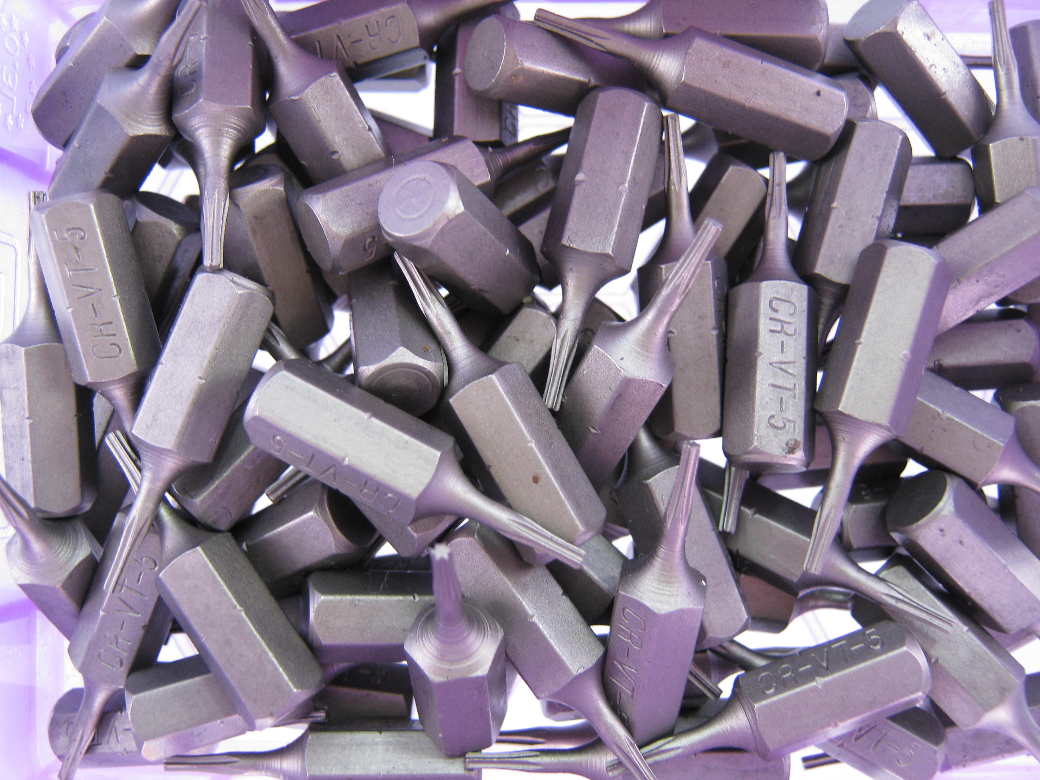 Torx T5 Screw driver Bit 2 pack Tx5 socket star scredriver security ...