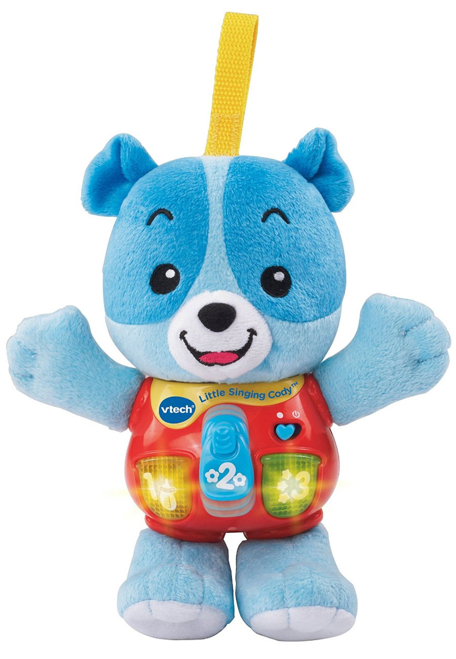 Vtech LITTLE SINGING SMART CUB Cody/Cora Soft Musical Toy/Gift Baby ...