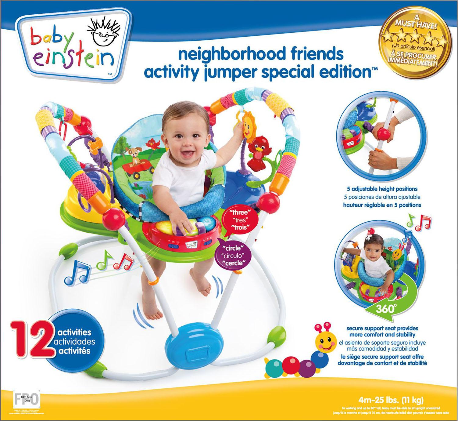 Baby Einstein NEIGHBOURHOOD FRIENDS ACTIVITY JUMPER Baby Walker