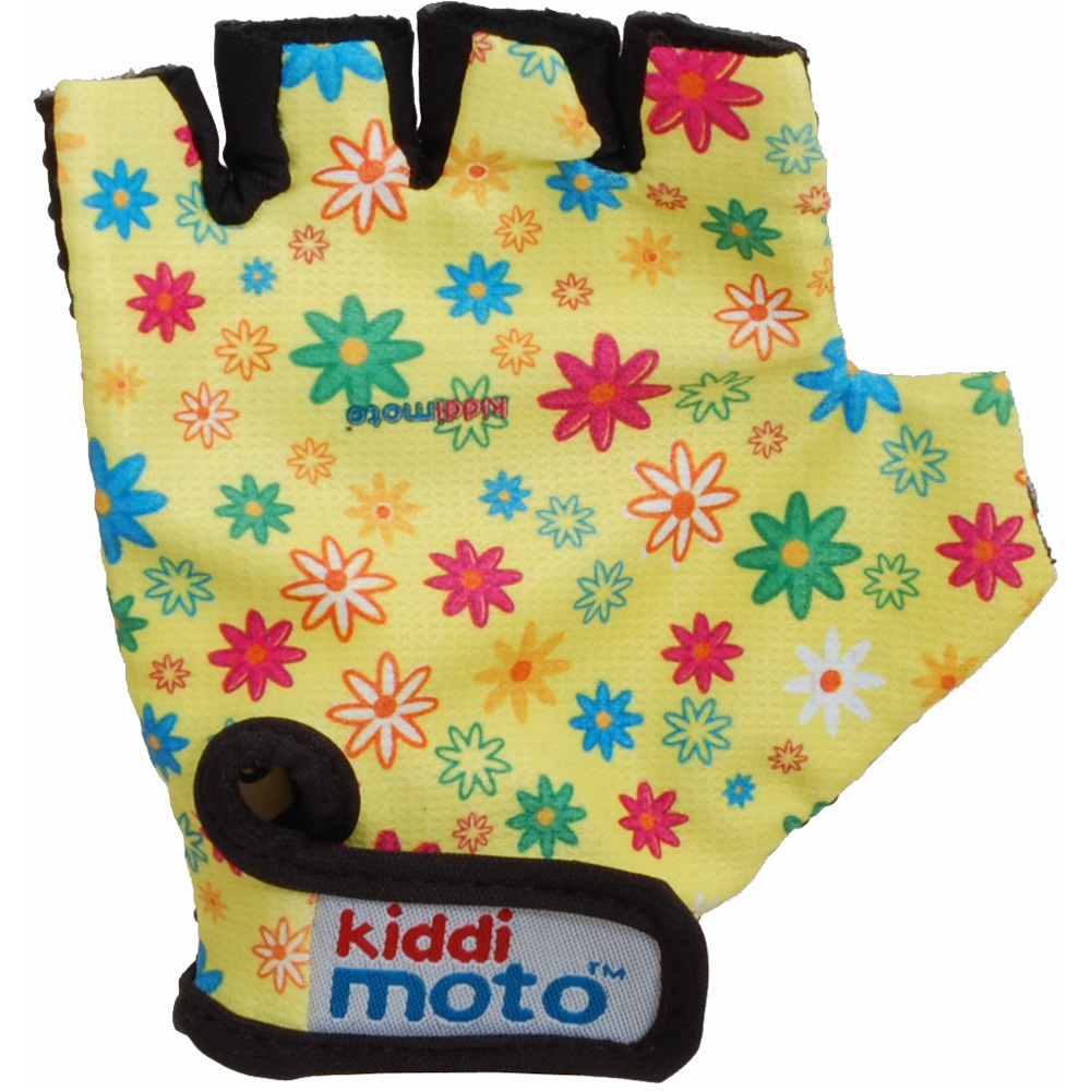 Kiddimoto Childs Bike BMX Cycle Micro Stunt Scooter Skate Gloves Flower