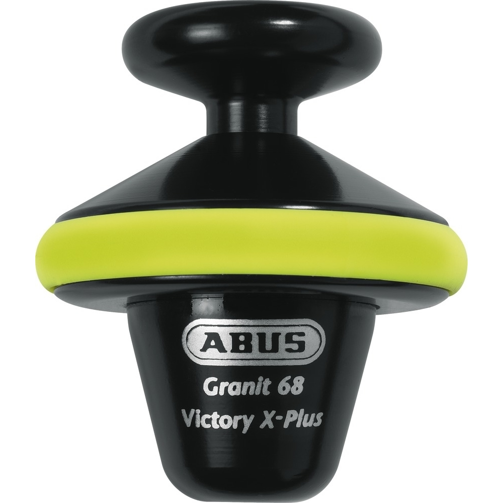 Abus Granit Victory XPlus 68 Disc Lock Roll Up Yellow Disc Locks