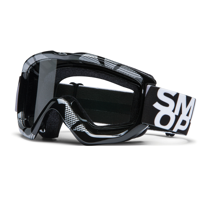 Smith Option OTG Static Motocross Goggles BlackSilver Motocross