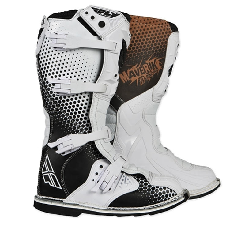 Fly Racing Youth Maverik Vapour Motocross Boots Junior MX