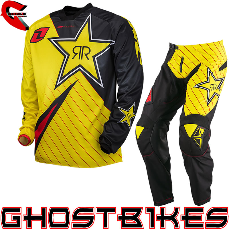 ONE INDUSTRIES 2013 ATOM ROCKSTAR MX MOTOCROSS JERSEY PANTS COMBO KIT ...