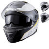 Shox Assault Tracer Motorcycle Helmet Thumbnail 2