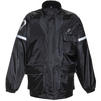 Black Spectre Waterproof Motorcycle Over Jacket Thumbnail 3