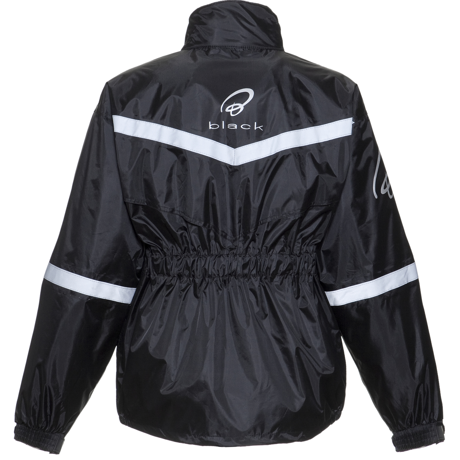 Black Flare Waterproof Motorcycle Over Jacket Jackets