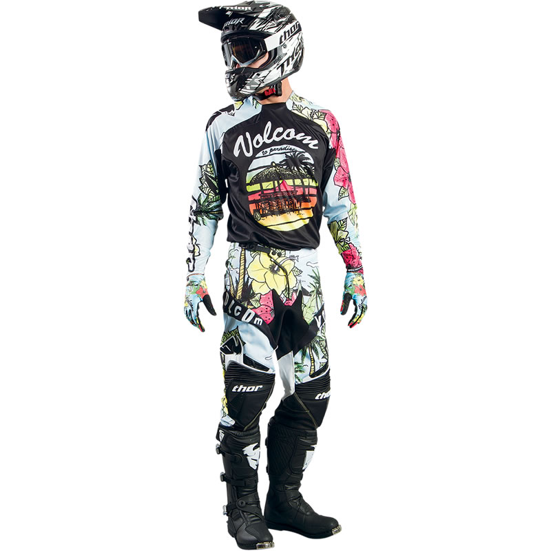 THOR 2014 CORE S14 VOLCOM ALOHA MX JERSEY & PANTS OFF ROAD COMBO ...