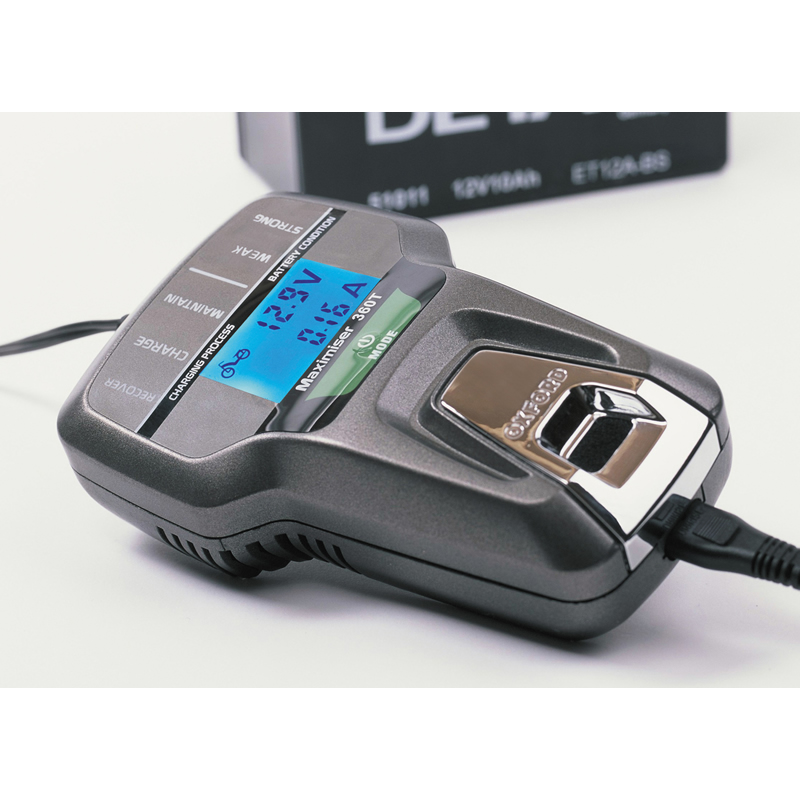 Oxford Maximiser 360T Battery Charger Battery Chargers