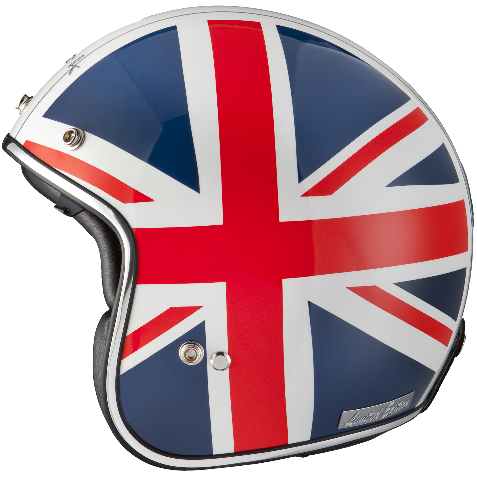 Limited Edition Black Jack UK British Flag Scooter Motorcycle Motorbike