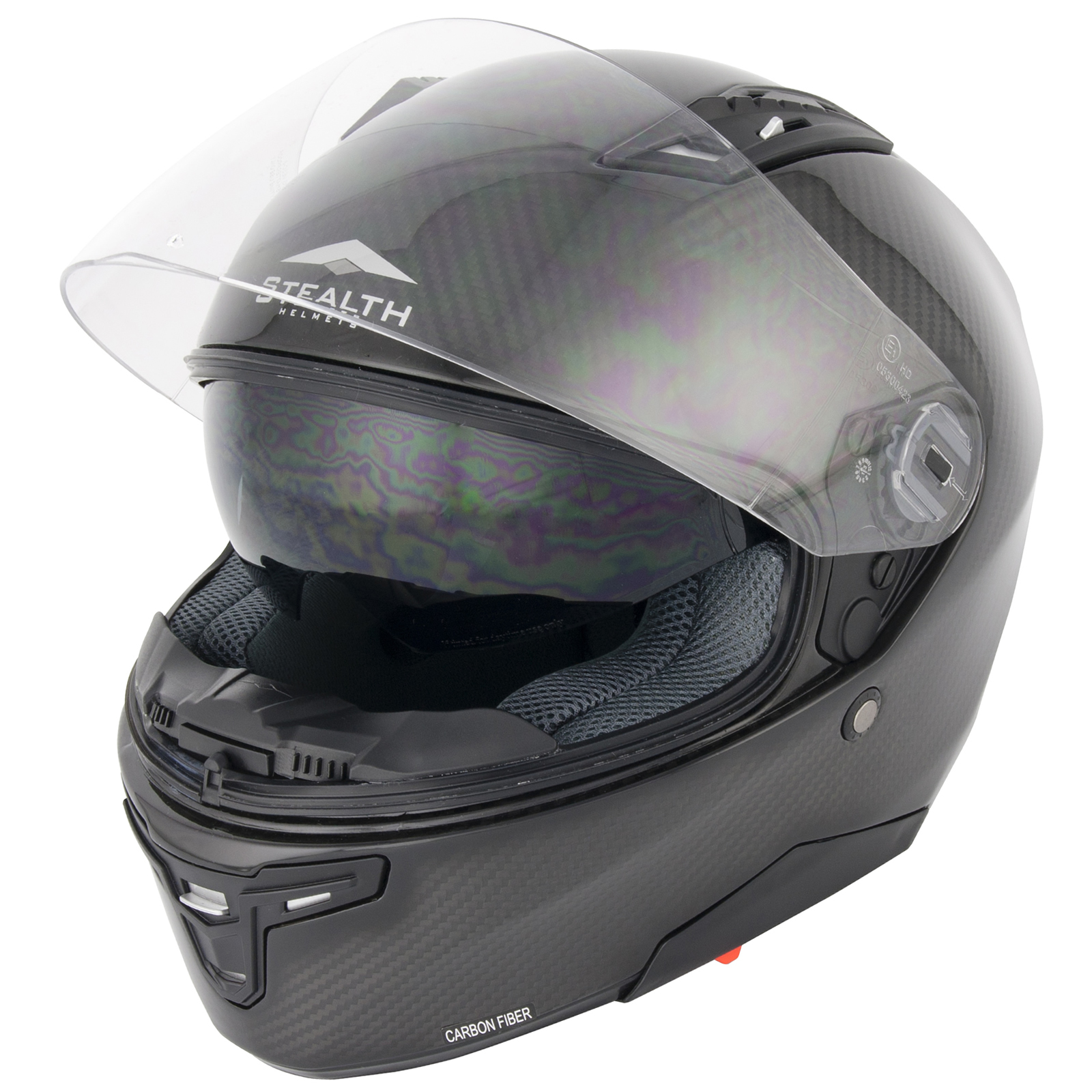 Stealth F117 Carbon Fibre Motorcycle Helmet (HD117) Full Face Helmets