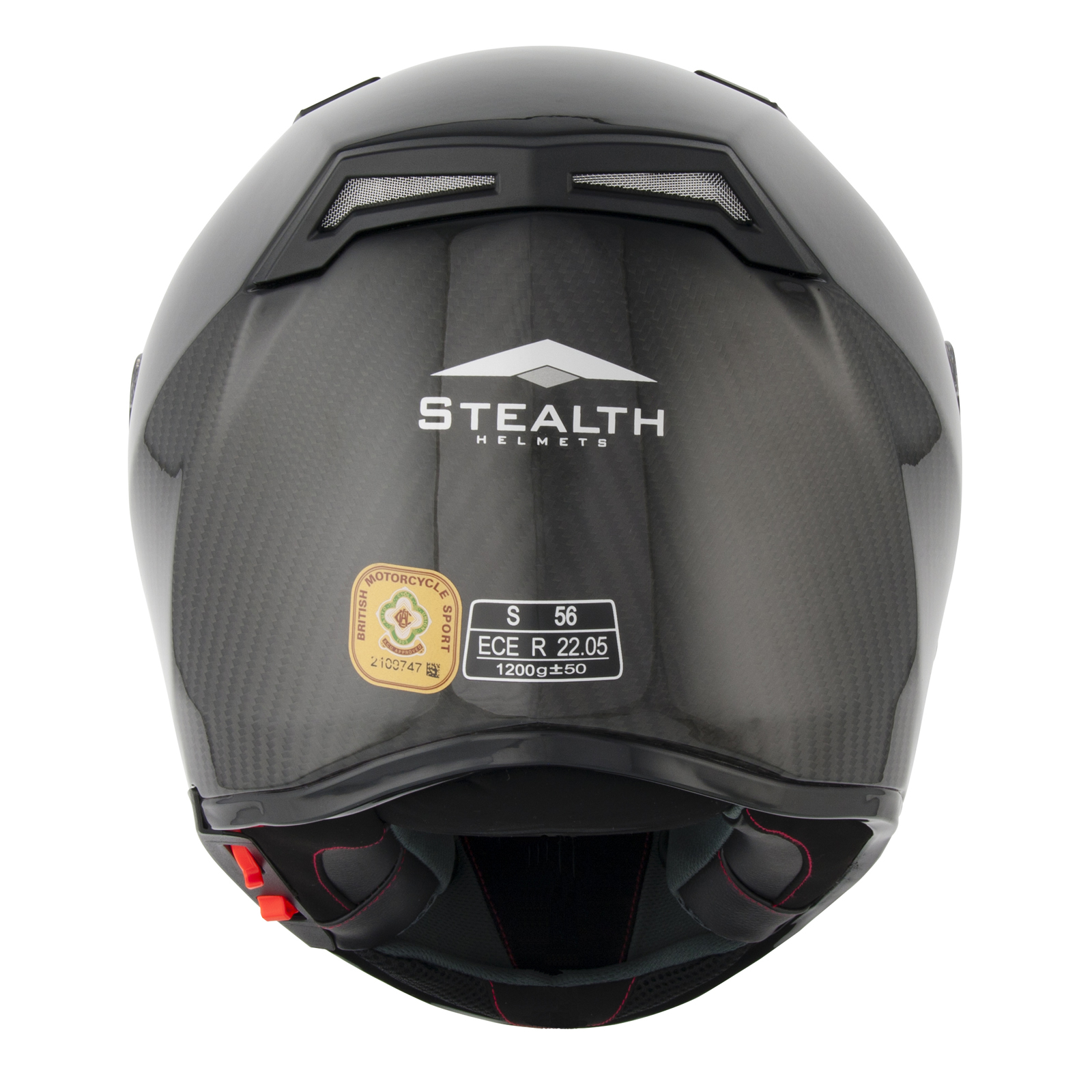 Stealth F117 Carbon Fibre Motorcycle Helmet (HD117) - Full Face Helmets ...