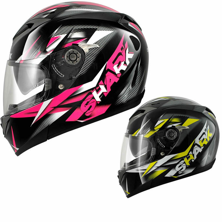 Shark S700 S Nasty Motorcycle Helmet Full Face Helmets