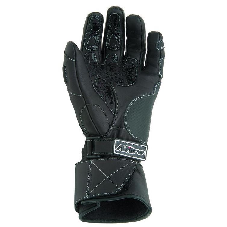Nitro Racing NG20 Leather Motorcycle Gloves Nitro