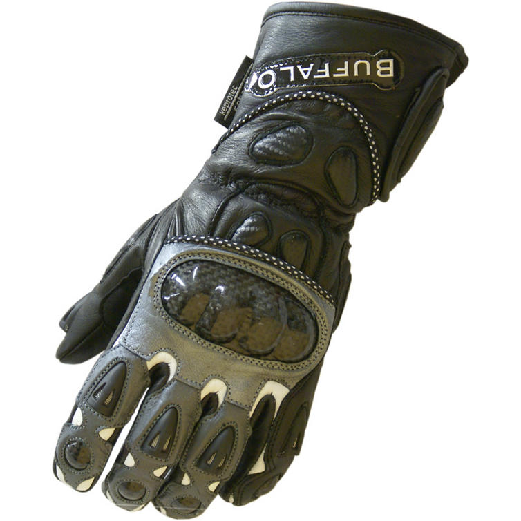 Buffalo Sport Leather Motorcycle Gloves Gloves