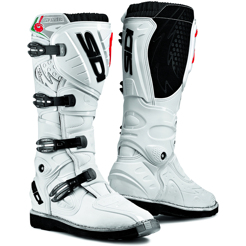 SIDI CHARGER MX ENDURO MOTOCROSS BOOTS WHITE 11/46 | eBay